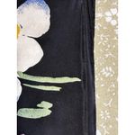 Vintage Echo Multi Floral Silk Scarf 48x10 – Classic Retro Print Photo 4