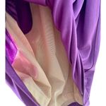 Catherine Malandrino Purple Lilac Ruffled Sleeve Dress Size M Photo 5