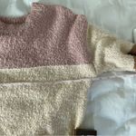 Miami for Francesca's Colorblock Long Sleeve Sweater Dress size XS Raglan Stripe Pink Photo 6