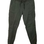 The North Face Green Cargo Pants S Womens Jogger Utility Hiking Drawstring Casual Photo 0