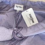 Sky to moon parachute pant Beautiful purple sateen like fabric Photo 2