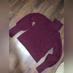 Ba&sh  Eden sweater knit - Bordeaux wool fall ballon casual L $350 turtleneck Photo 5