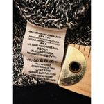 Free People EUC  Oversized Black White 3/4 Sleeve Crop Sweater XS Photo 5