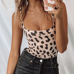 Princess Polly  Leopard Tamikah Bodysuit Photo 0