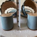 Coach : Blue Mae (G3689) Mule  Sandals- Tea Rose Appliqué- 9 Photo 9