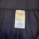 & Other Stories Santiny Womens Navy Blue Jogger Pants Elastic Waist Drawstring Cuffed Ankle 2X # Photo 9