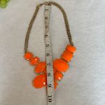 Vintage Statement Necklace Orange Photo 4