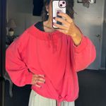 We The Free cropped funnel neck sweatshirt woman’s size L Photo 6