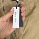 Banana Republic NWT  Linen Blend Khaki Utility Ankle Parachute Pants Size Med Photo 1