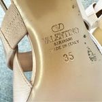 Valentino Garavani NWOT V Logo Slingback Mary Jane Heeled Pumps Photo 12