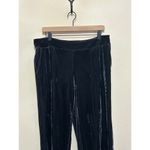Soma NEW  Velvet Pants Size Large Gray Loungewear Elastic Waist Pant with Pockets Photo 1