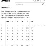 Ganni  Drapey Melange Loose Mid Waist Pleat Pants size 44/US L Photo 12