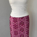Rampage VTG Pink Floral Midi Skirt - Size M Photo 0