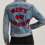 Lucky Brand  City of Angels Jean Denim Jacket large Photo 2