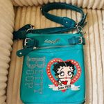 Betty Boop Rhinestone Accents Crossbody Bag Photo 2