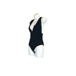 ZARA Black Tulle Bodysuits with Polka Dots Photo 3