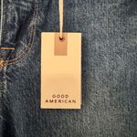 Good American  Good Classic Raw Hem High Rise Jeans Blue Skinnyish Fit Size 2/ 26 Photo 6