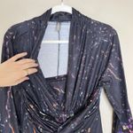 Women's Dress Whimsigoth Art To Wear Abstract Evening Dark Romantic Long Sleeve Black Photo 2