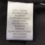 Sandra Darren Colorblock Dress Womens Size 10 Knee Length Sleeveless Black Khaki Photo 4