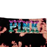 PINK - Victoria's Secret  Sequins Fold Down Bleached Black Leggings Size XS Y2K Pop Photo 2