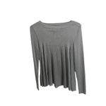 Cable & Gauge  Women's Large Ribbed Knit Sweater Long Sleeve Top Classic Style Photo 1