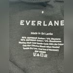 Everlane | The Short-Sleeve Crew Neck Bodysuit| Black Photo 3