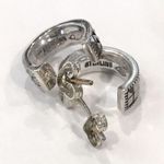 JACK JUDITH  Sterling Silver 925 Marcasite Hoops Photo 9