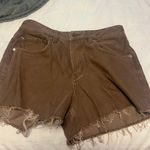 Urban Outfitters Brown Denim Shorts Photo 0