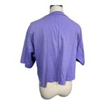 Vintage 90s Neon Beach Volleyball Graphic Tee Purple Fun In Sun One Size Rare Photo 5