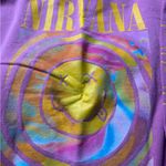 Nirvana  Pink Fleece Lined Sweatshirt Photo 1