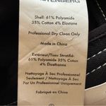 Diane Von Furstenberg  Black Pencil Skirt with Front Zipper Photo 9