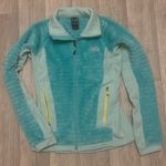 The North Face  summit series fluffy ribbed fleece blue neon Photo 0