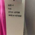 Julia Jordan  Fuchsia Pink V Neck Tie Waist Jumpsuit NEW Photo 7