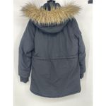 Canada Weather Gear Black Puffer Coat Faux Fur Hood Women's Size M Size L Photo 5