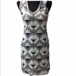 Chelsea and Violet Sequin Mini- Dress Sequin Geometric Body Con Photo 0