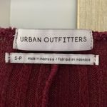 Urban Outfitters  Oversized Wine Burgundy Batwing Sweater Small Fall Knit V Neck Photo 2