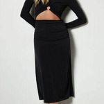 Dynamite KGMTL EDIT | Long Sleeve Front Ring Midi Dress Size Small Photo 0