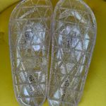 Just Be  Sparkling Clear Slide Sandals Size 9 Photo 6