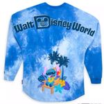 Disney NWT Stitch Blue Tie-Dye Spirit Jersey for Adults – Walt World Photo 1