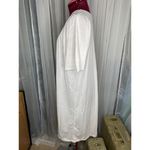 nightgown vintage satin V neck pink White Size L Photo 4