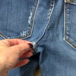 Vigoss  Women's Dark Blue Ripped Skinny Jeans Photo 8