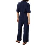 Thakoon x RTR Short Sleeve Jumpsuit in Navy, Size US 2 Blue Photo 2