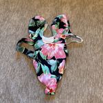 Alexandria Miro floral one piece swimsuit Black Photo 2