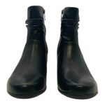 Earth Calgary Winnipeg Ankle Boot Black Leather US Women's 8 Photo 3