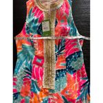 Lilly Pulitzer NEW NWT Alexa Goombay Smashed Fringe Pineapple Shift Dress size 0 Photo 7