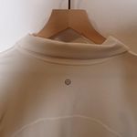 Lululemon Quick-Drying Short Sleeve Polo Shirt in White Photo 6