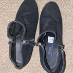 Polo Ralph Lauren Shira Black Casual Low Heel Ankle Booties Women’s Size 7.5 Photo 2