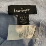 Lord & Taylor medium floral sequin collar belted shirt dress D1 1930 Blue Photo 3