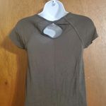 Criss cross front shirt Green Size XS Photo 6