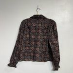 Walter Baker Cameron Mosaic Button Down Blouse Sz M NWT Photo 8